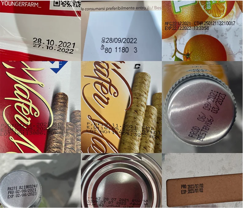 Small Mini Handheld Printer Intelligent Inkjet Printer Used for Printing Production Dates on Can Packaging Bag Etc