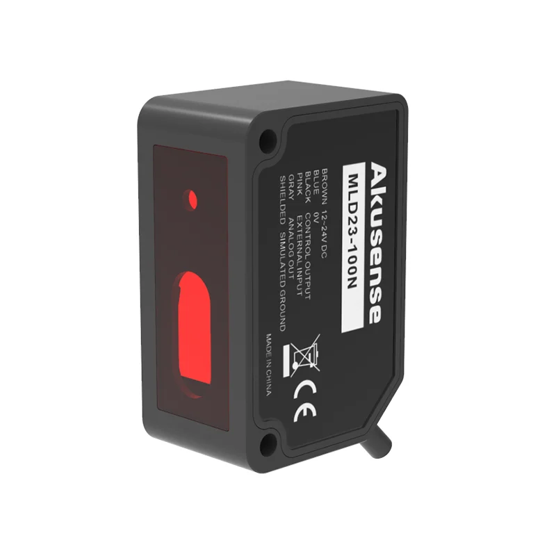 High Precision Laser Distance Sensor 70mm Thickness Measurement