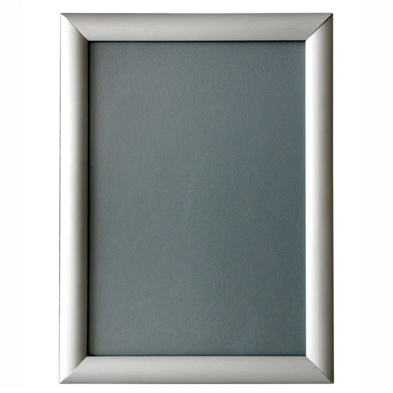 25mm Aluminum Profile Mitred Corner Snap Frame in A4 Size - China