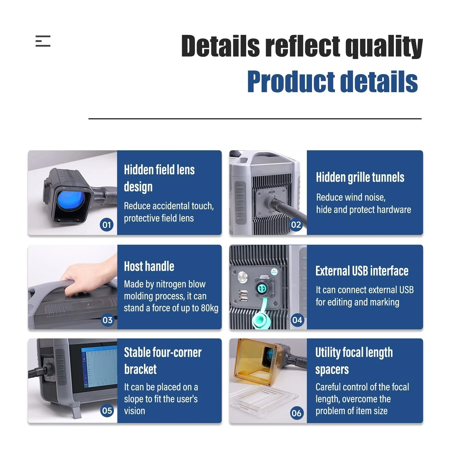 Mini Fiber Laser Engraver 30W Fiber Laser Marking Machine MAX Handheld Laser Marker