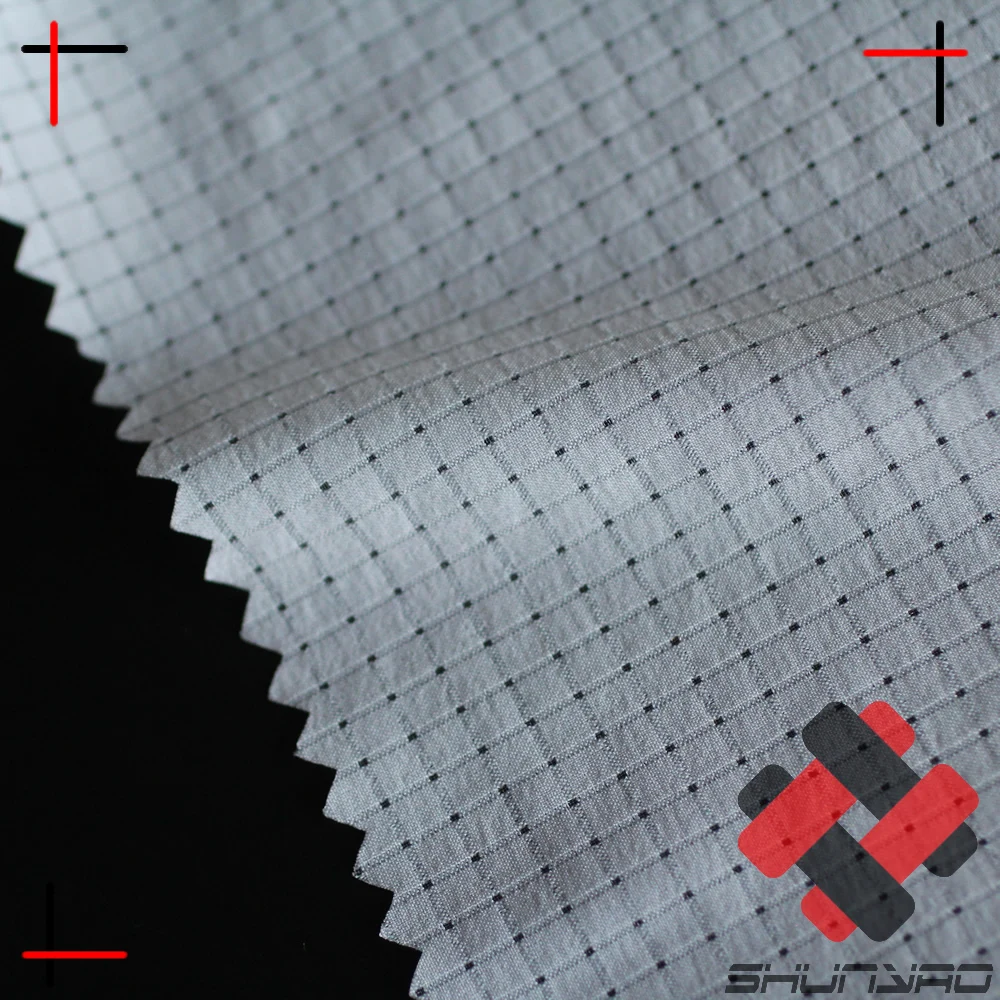 Way Stretch Perforated Nylon Woven Fabric for Soft Rash Guard