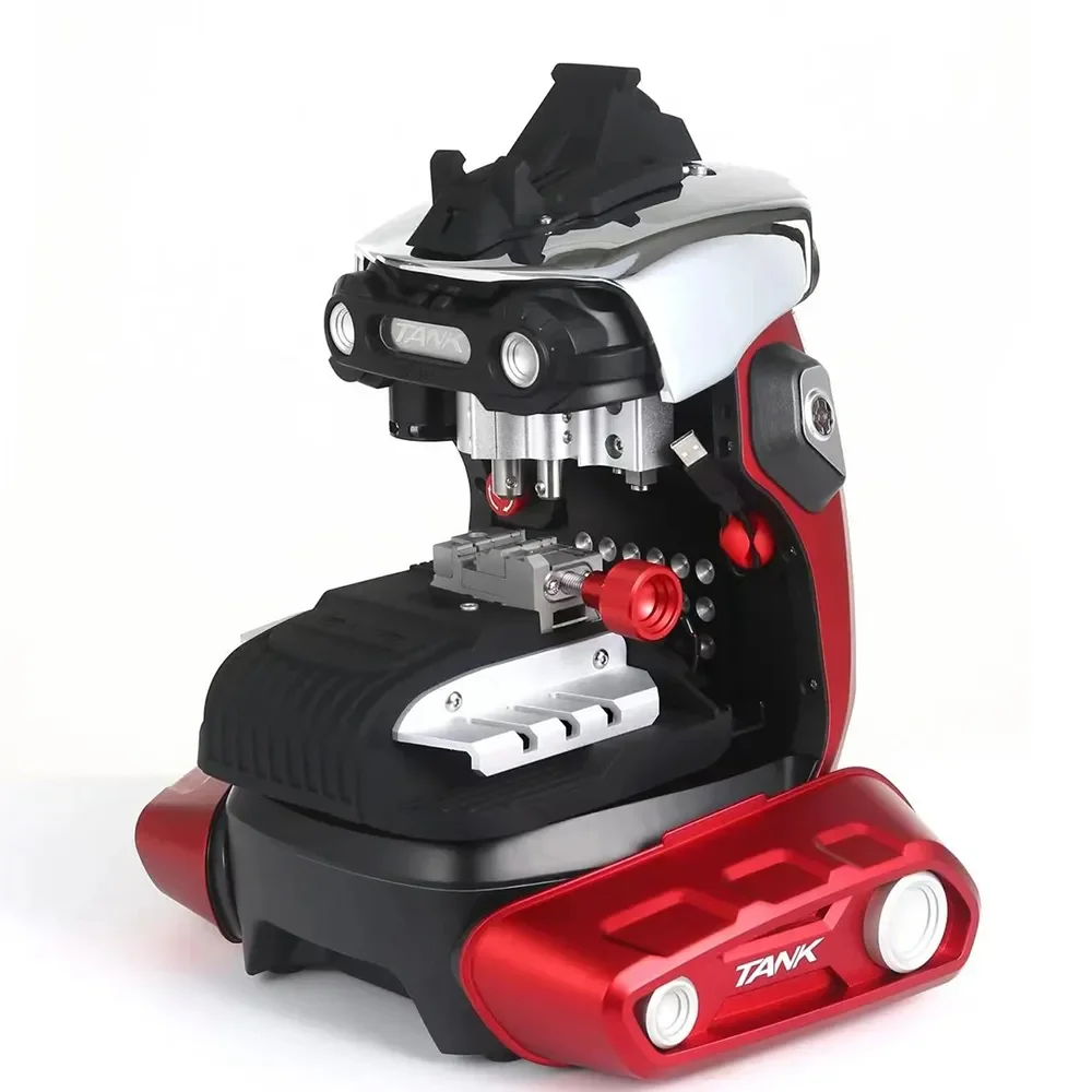 2024 2023 Updated Model Database 2M2 Magic Tank PLUS Automatic Car Key Cutting Machine with Battery Type Code Reader