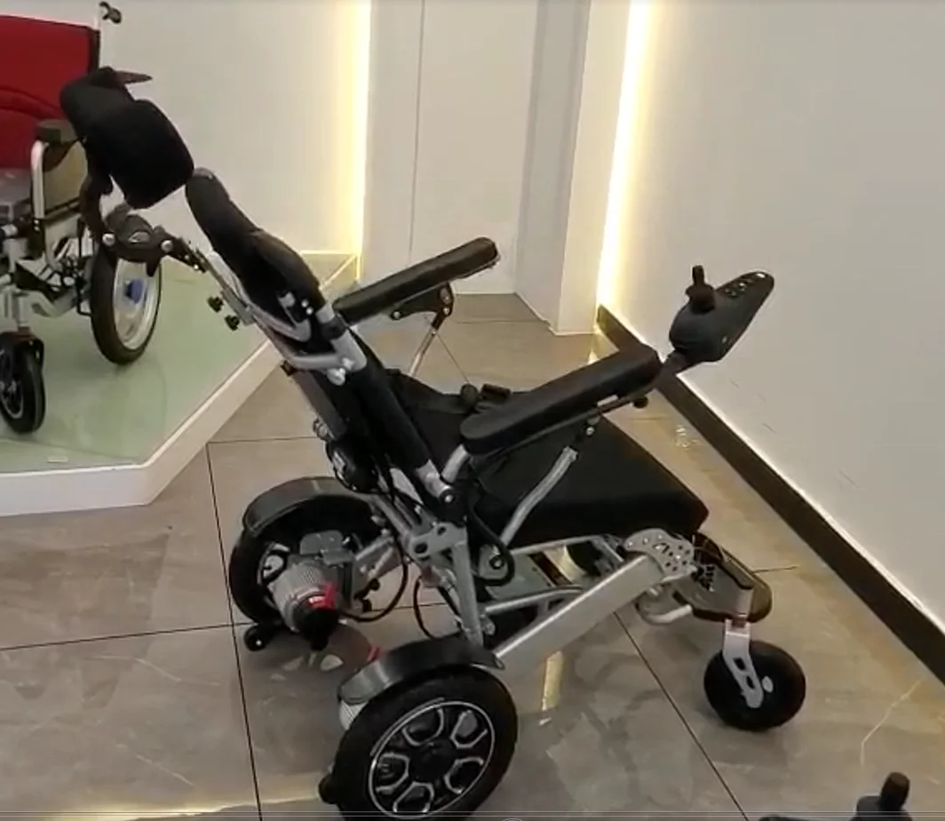 Most  Power and Better Electric Automatically Lie Down with Remote Control Wheelchair with Best Prices  Ramp Portable