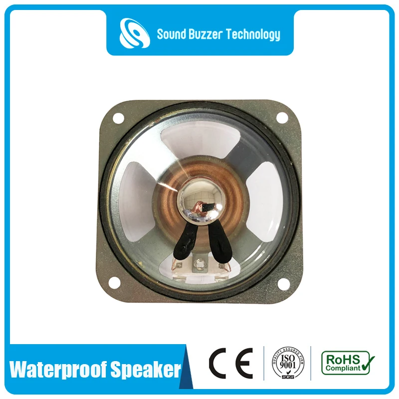 Clear Sound Speaker for Emergency Intercom System 3 Inch Waterproof Horn 77mm Loud Speaker 45 Ohms