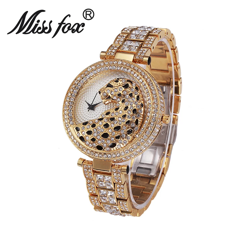 MISS FOX V227西洋女性用クォーツ時計ステンレス鋼バンド防水