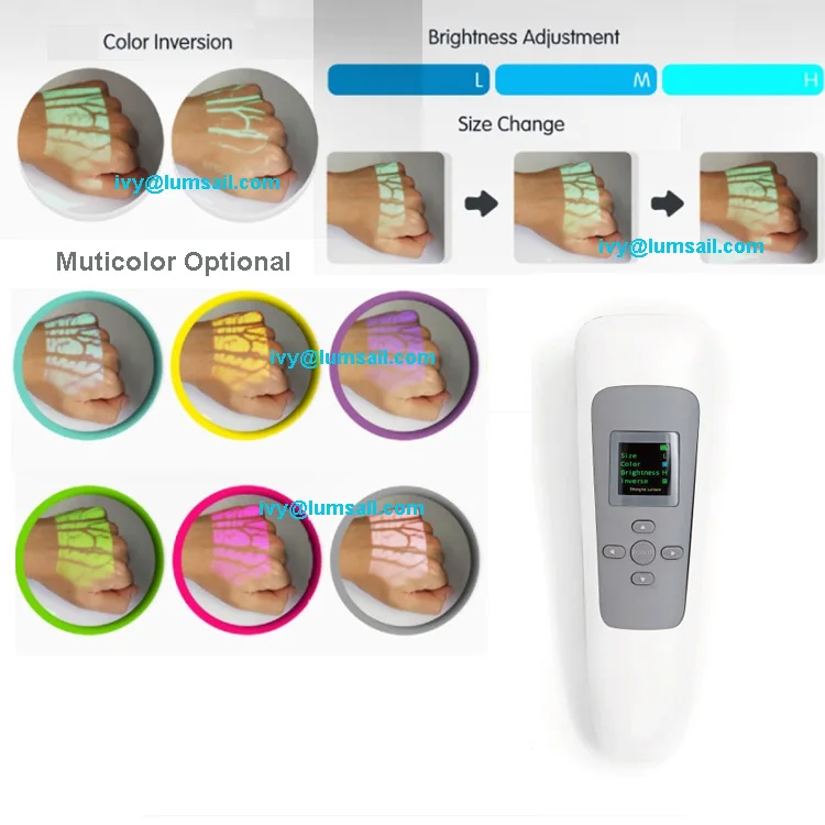 BS-VV-100 Vein Finder Viewer Transilluminator for Phlebotomy Hospital Clinic for Doctor Nurse Easy Use