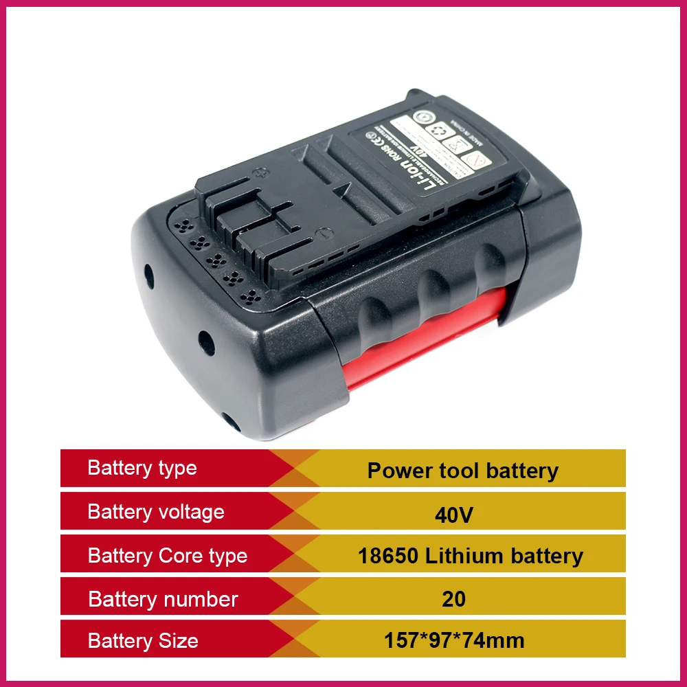 product geb 2025 new product 12v 144v 18v 40v 2ah 10ah replacement battery for bosch power tools electric drills replacement battery-11