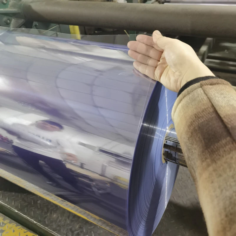 Thin Transparent PVC Roll Thin Transparent PVC Roll