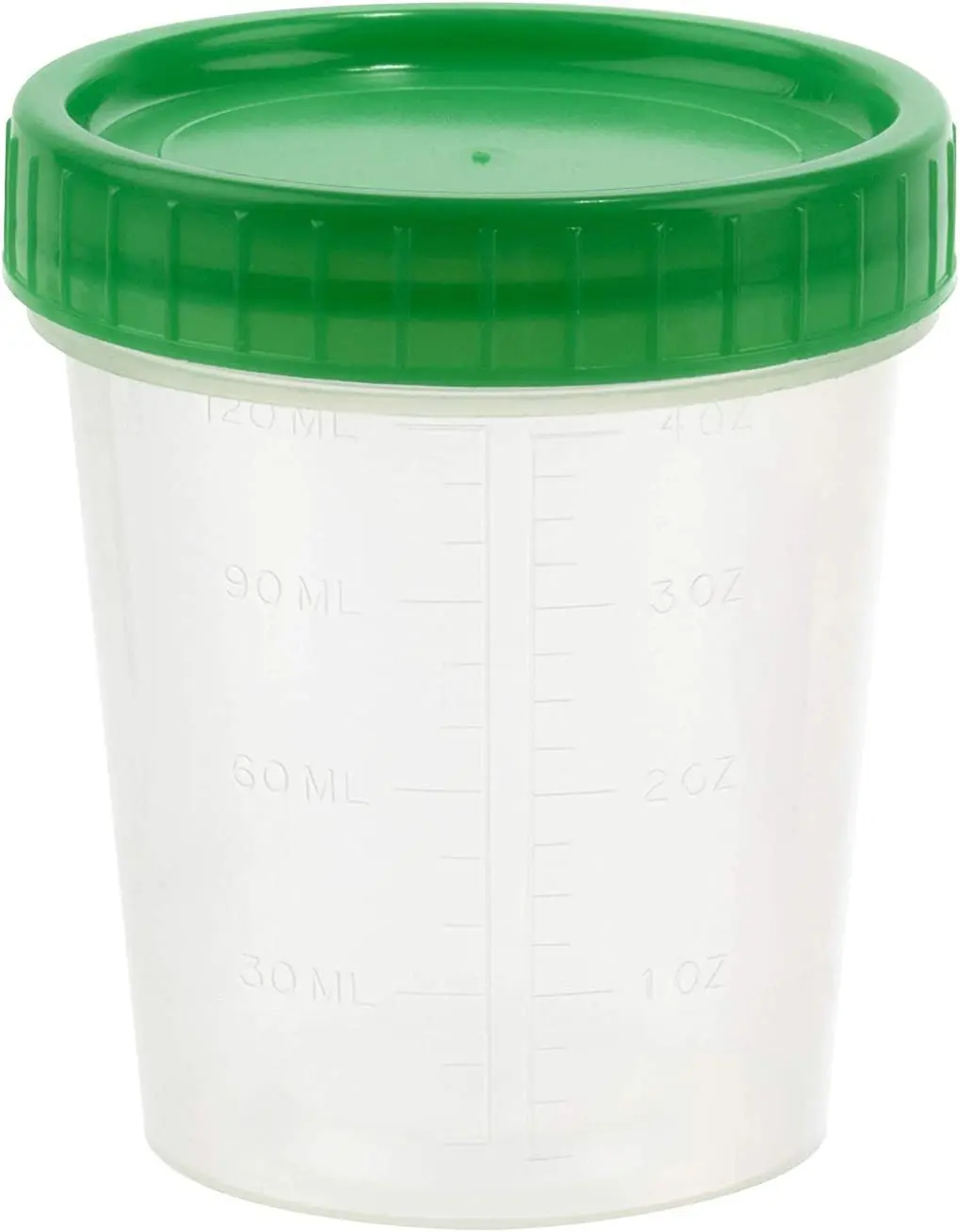 Disposable Plastic Medical Patient Test Sample Cup Sputum Fecal Specimen Collector 30ml 60ml 120ml Stool Urine Container