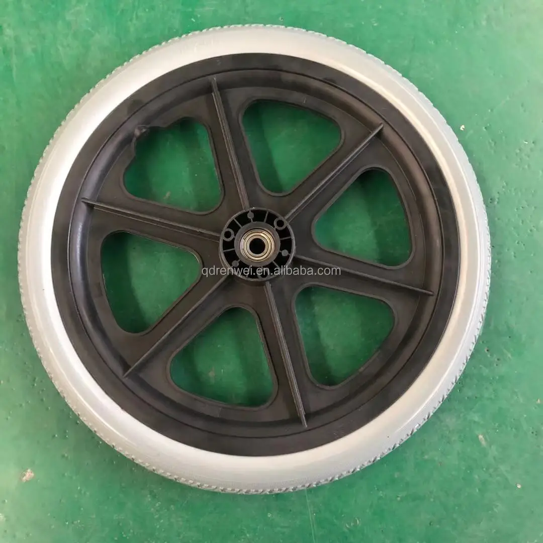 Flat Free Rear Wheels For Wheelchair For 161820 Inch Wheelchairs