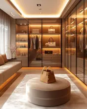2025 Artisan Home Decor Ideas Walk in Robe Luxury Closet Design Wardrobe