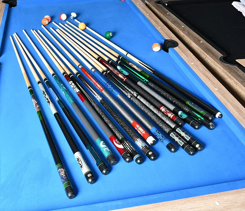 Прямая поставка с завода американские бильярдные сигналы 1/2 двухсекционные китайские из твердой древесины девятью