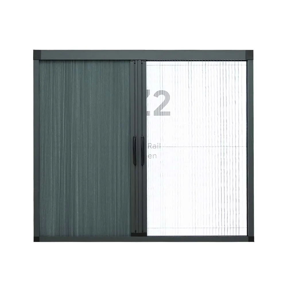 Custom Sunshade and Anti Mosquito Screen Pleated Mesh Insect Screen Full Shading Fabric for Window