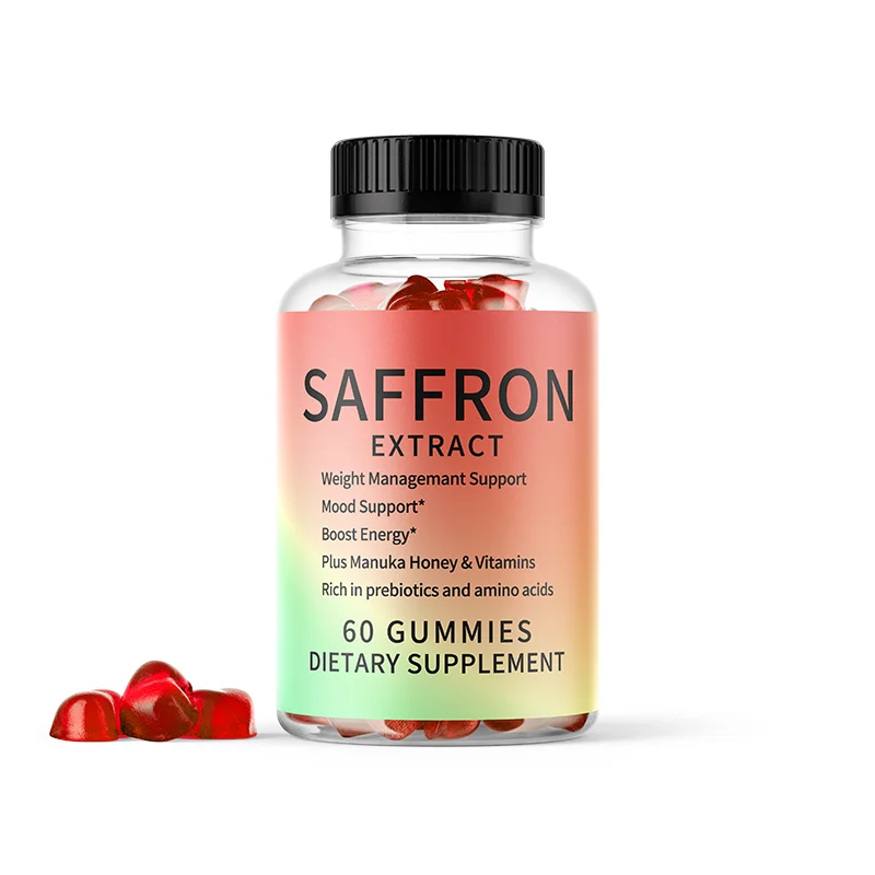 Oem/odm Private Label Supplements Saffron Extract Gummies Nootropic