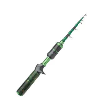 Magic Hunter Flower Bird Fish Telescopic Horse Mouth Rod Natural Solid Wood Handle Luya Fishing Rod Micro-object White Strip – Rod – view 2