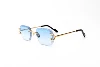 Gold-Gradually blue lenses