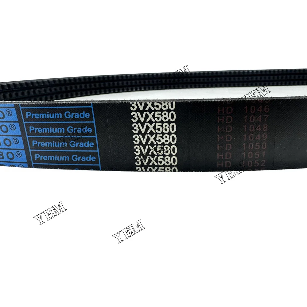 6736775 3VX580 Fan Belt for Bobcat S185 S205 Engine Parts 3
