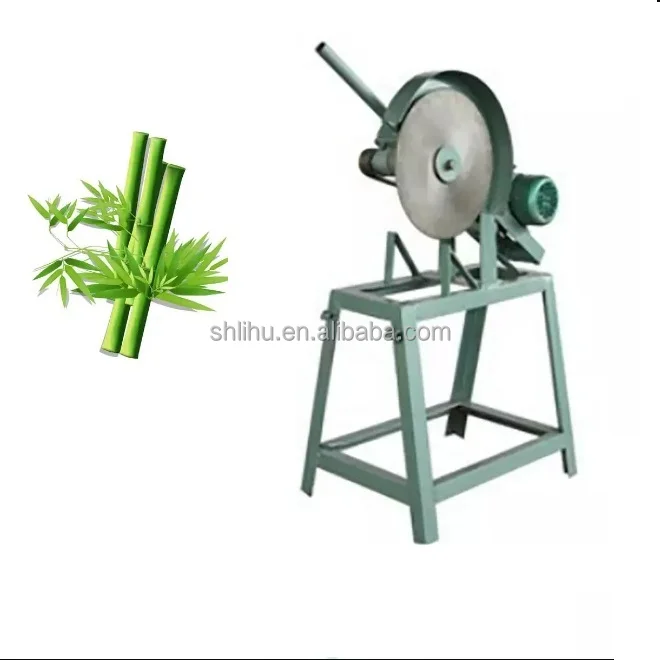 Raw Bamboo Wood Cutting Sawing Machine Electric Motor 3kW Automatic Processing for Bamboo Flooring