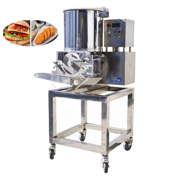 Hot Sale Commercial Heart Shape Patty Machine Hamburg Burger Meat Pie Molding Making Machine