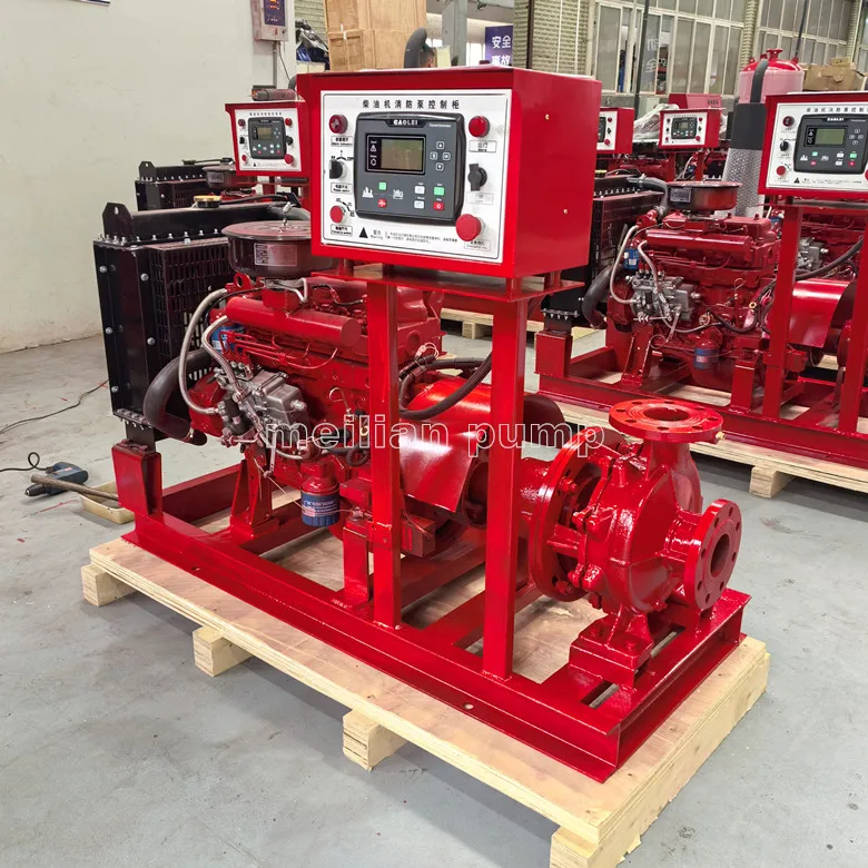 NFPA20 Standard EJ Fire Fighting System with Electric & Jockey Pump