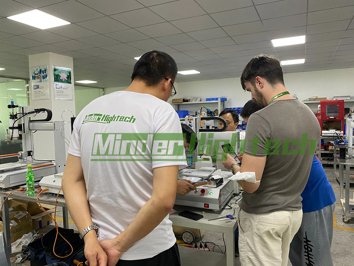 MD-AB4411 AB Mixing Glue Dispensing Machine with pressure tank