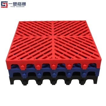 Best Selling Top Quality 60*500*500mm PP Garage Floor Tiles Interlocking Removable Floor tiles for wash car shop