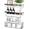Bianco (set di tre pezzi con rete)