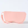 Two-tone pink (silicone zipper glasses case)