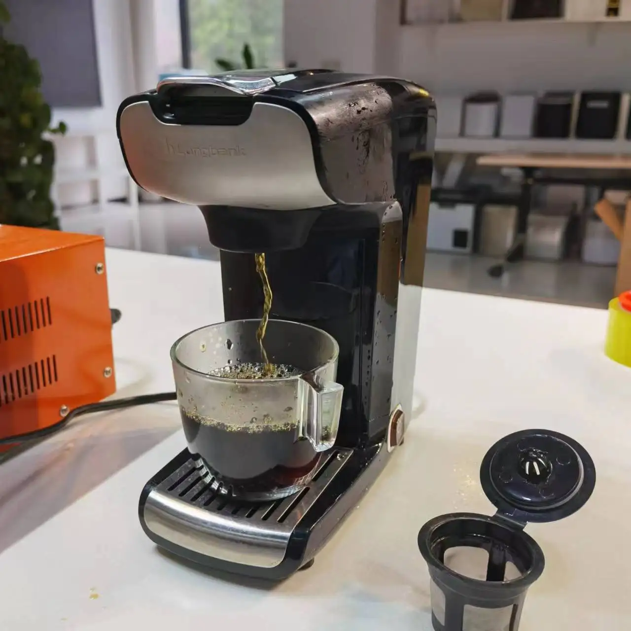 Household Portable Size Electrical Capsule Kcup Coffee Maker Machine