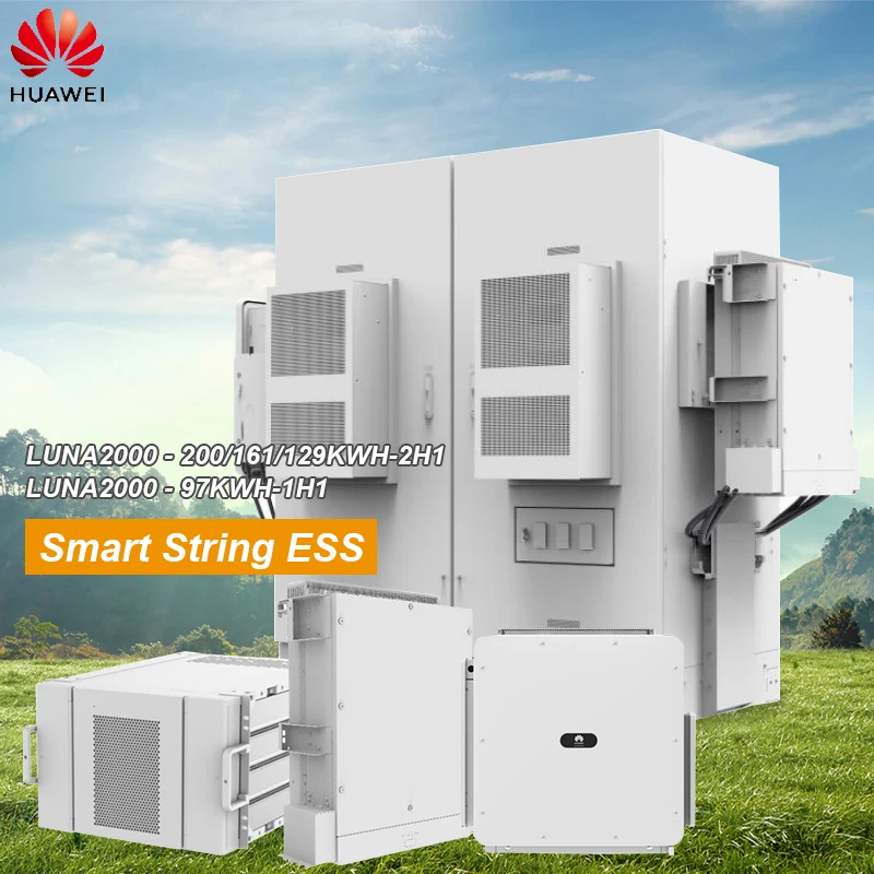 huawe1 LUNA2000 Ess Storage System All In One Solar Home Energy Lifepo4 Battery Pack High Voltage Customized Container