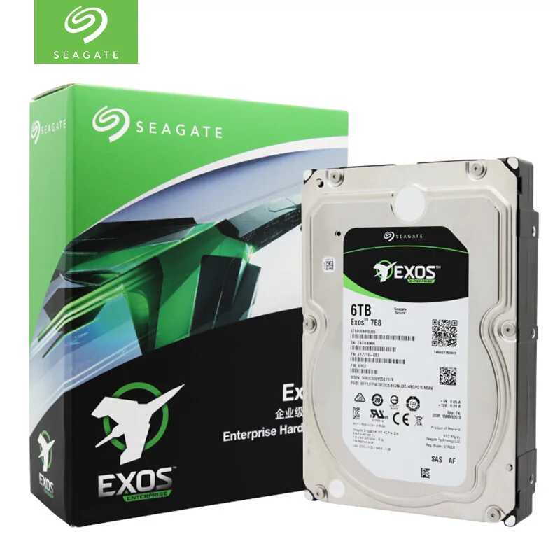 thumbnail image 2 of Seagate Exos 7E8 6TB SAS-3 12G 7200RPM 256MB Cache 3.5" HDD - Refurbished 2 of 14