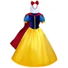 Versión Blancanieves de alta gama [vestido, tocado, enagua grande]