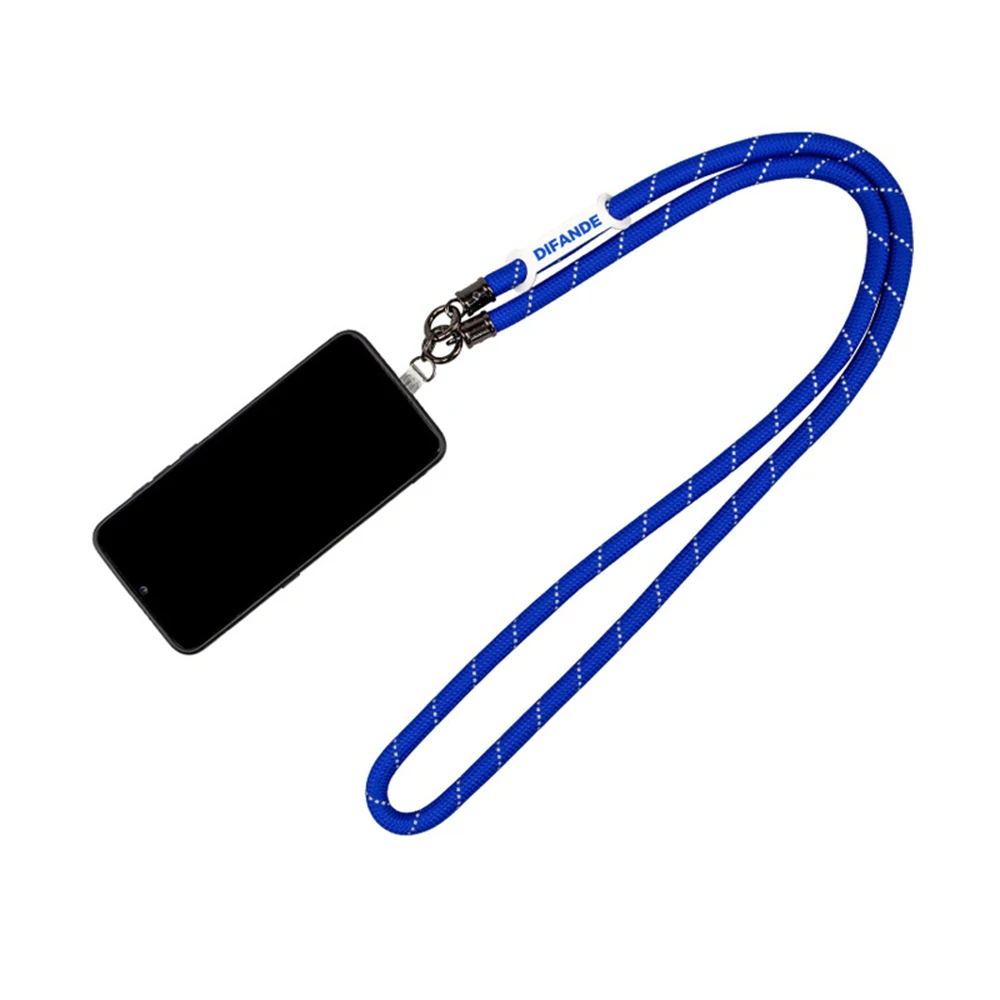 Slant Across Mobile Phone Hanging Strap Custom Hang Neck Strap High-Quality Prevent Loss Clip Mobile Phone Strap
