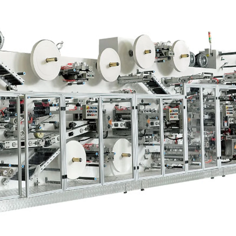 Machine Fully Automatic Diaper Making Machine Baby Diapers Production Line