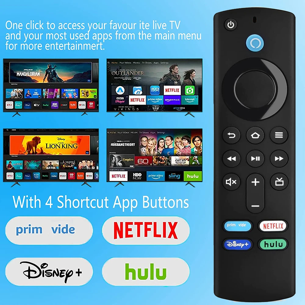 HUAYU L5B83G 3rd Gen Fire Stick Universal Smart Voice TV Control