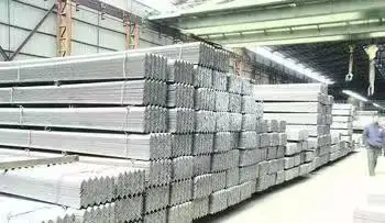 Q235b Q345b Galvanized Angle Steel 3mm-8mm Thickness High Quality Galvanized Steel Products factory