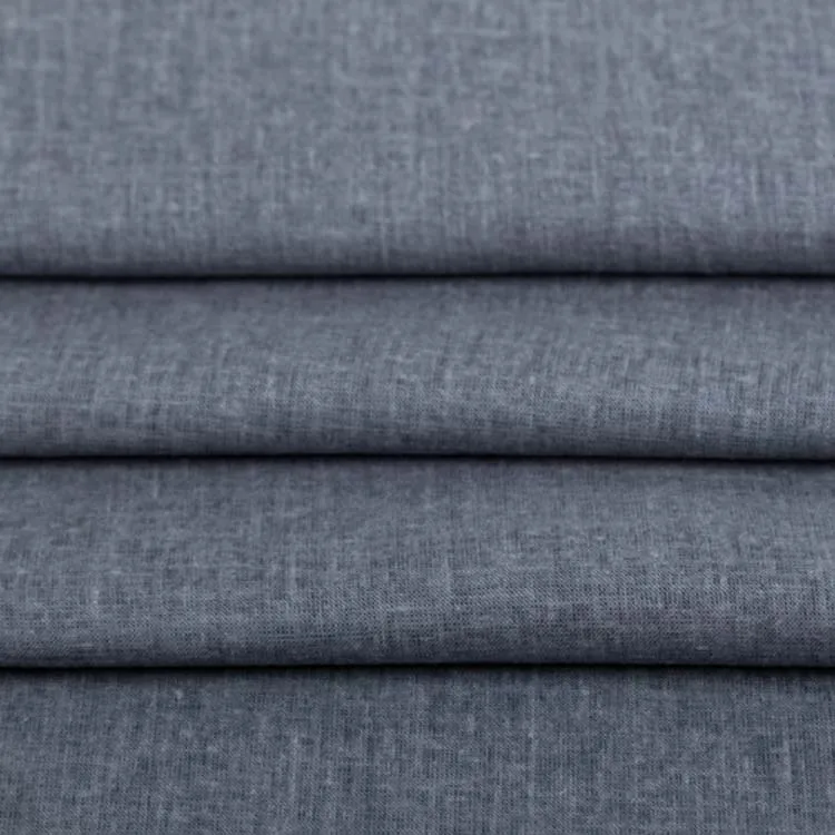 Оптовая продажа 85% вискоза легкая ткань для рубашки экологически чистые ткани льняная вискозная одежды