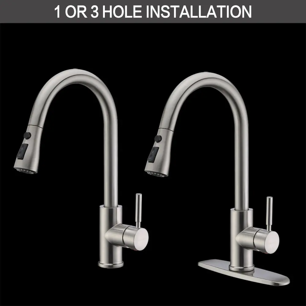 2021 Kitchen Faucet Stainless Steel 304 Water Tap Modern Kichen Kitchen