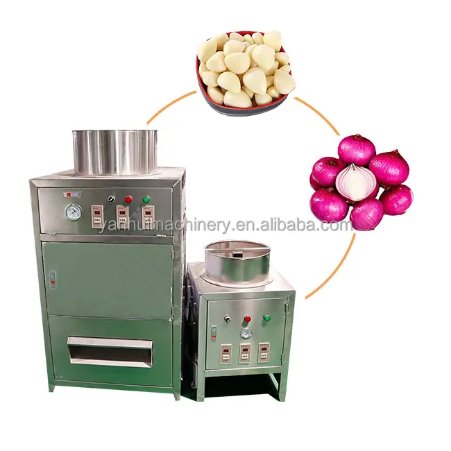 Chain Type Garlic Peeling machine with Big Capacity, 400-1000kg/hr