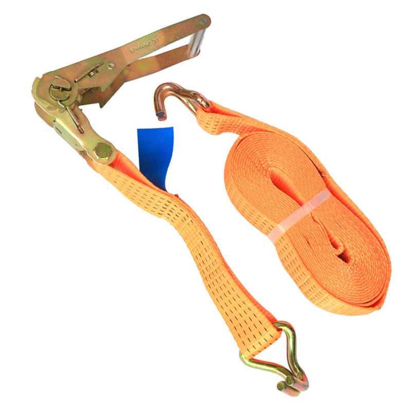 Heavy Duty Cargo Lashing Belt Ratchet Tie Down Lashing Belt 2 Inch ...