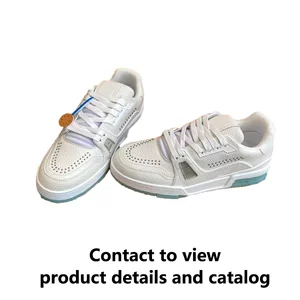 High Quality Unisex Leather Upper Running Shoes Designer Luxury with Brand Logo
