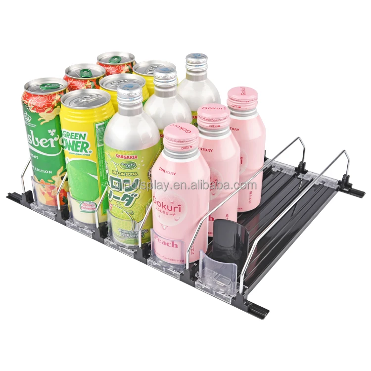 Refrigerator Can Organizer, Fridge Organizer Drink Tray