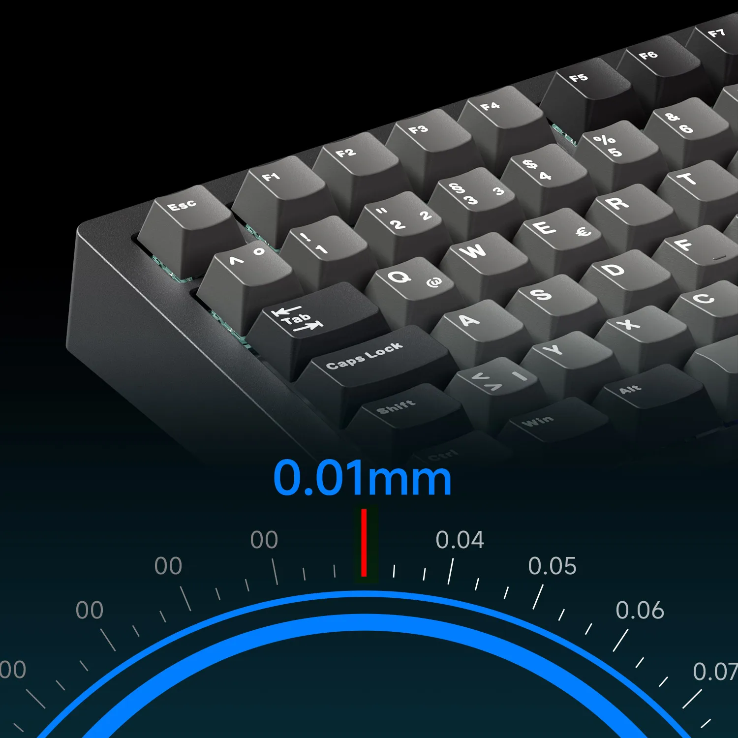 MonsGeek M1 V5 TMR Magnetic Wireless Mechanical Keyboard with RGB