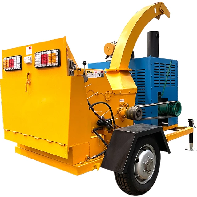 Wholesale Mobile Wood Drum Chipper Pellet Making Machine Industrial Stationary Type For Processing Of Wood Chips