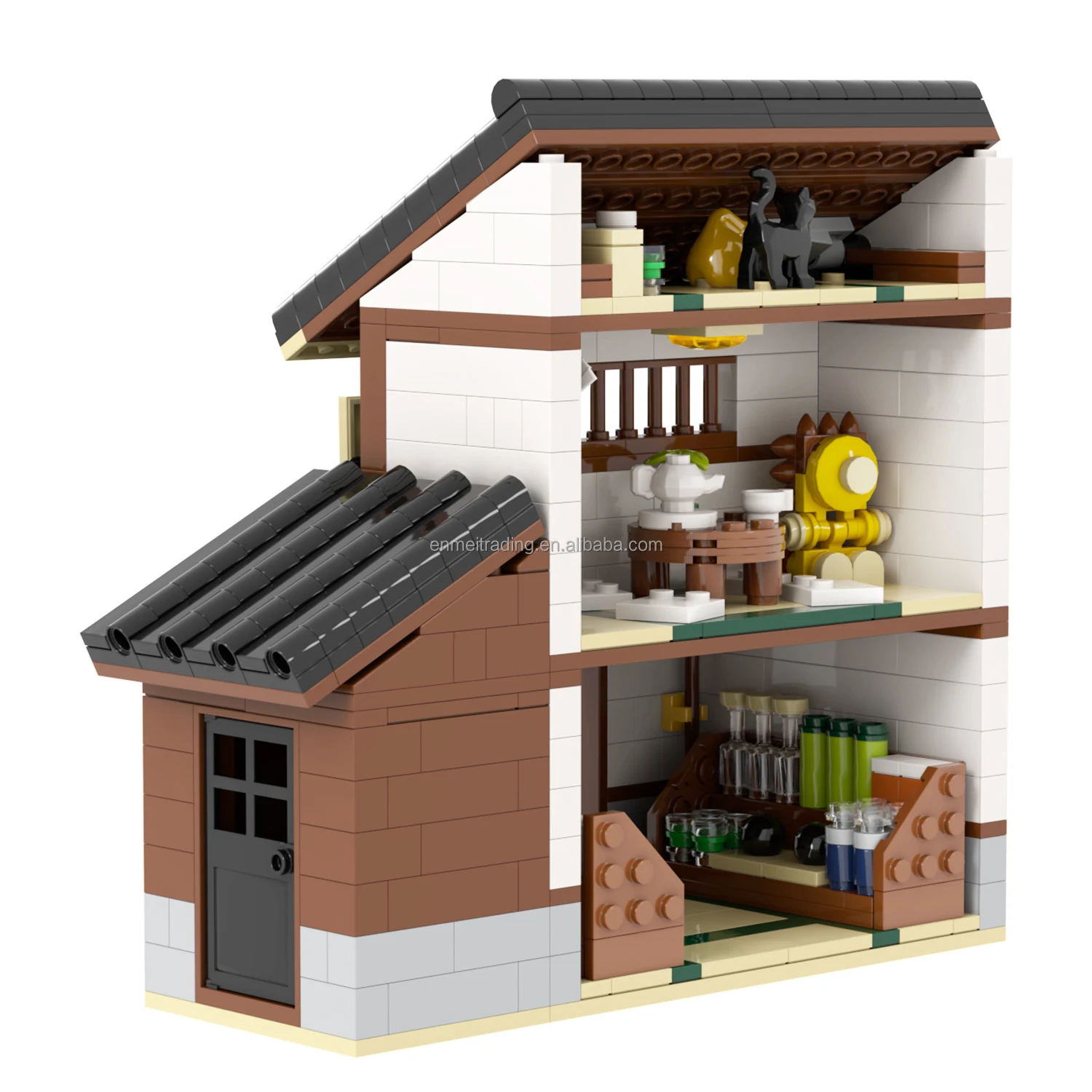 MOC BLEACH 浦原喜助 浦園店 モデル プラスチック製 組み立てブロック