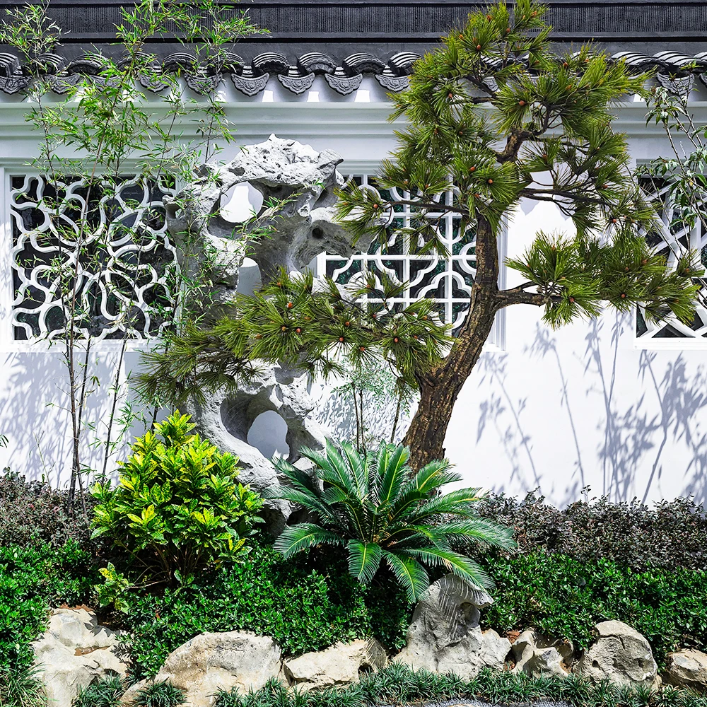 Искусственная сосна искусственные растения для сада и озеленения