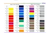 Colores mezclados
