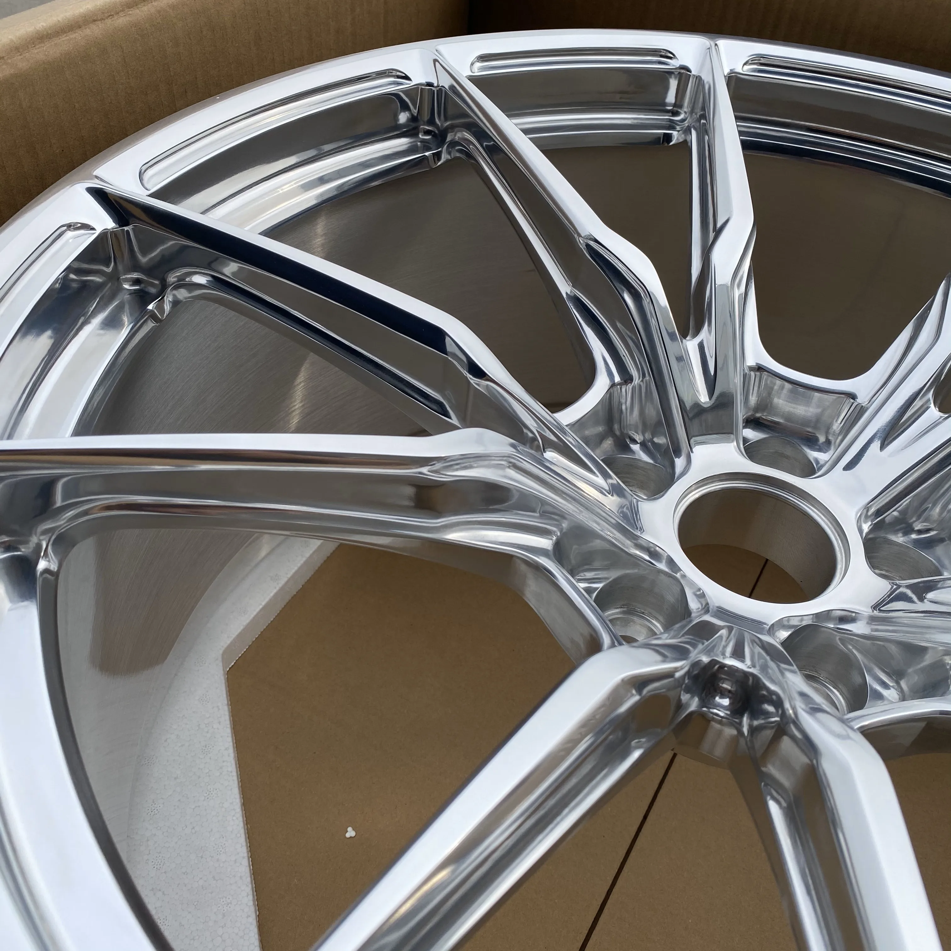 GVICHN silver custom forged wheels 16 - 26 inch aluminum alloy rims 5x112 5x114.3 5x120 monoblock wheel hub