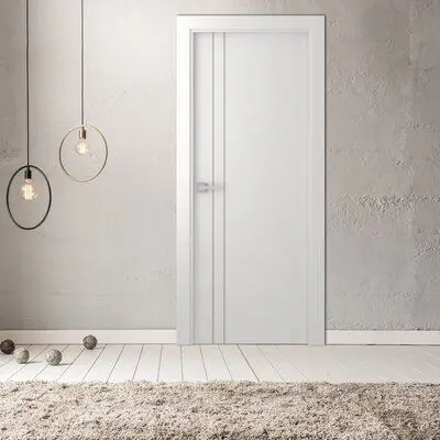 Wholesale Other Wooden Entry Doors Modern Interior Hollow Simple Solid Wood Door for Bathroom Hotel With Smart Lock