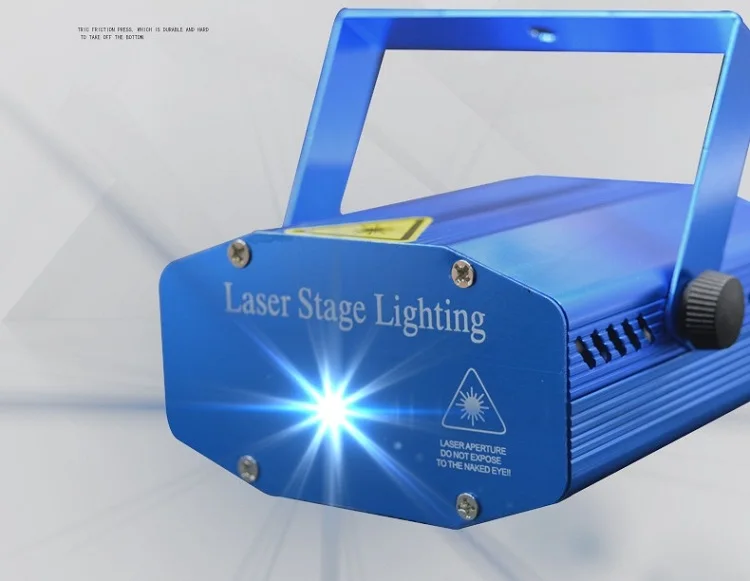 Indoor DJ stage mini laser lamp led light customized pattern